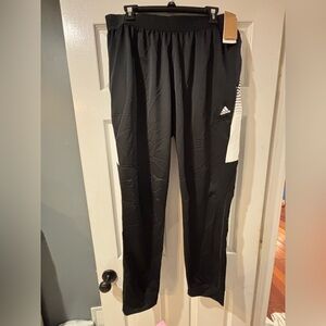 NWT Adidas men’s “primegreen” athletic pants size XL black color